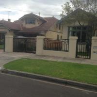 Brick & Steel Fence